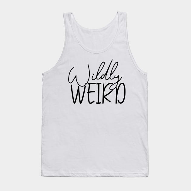 Wildly Weird Tank Top by Sritees